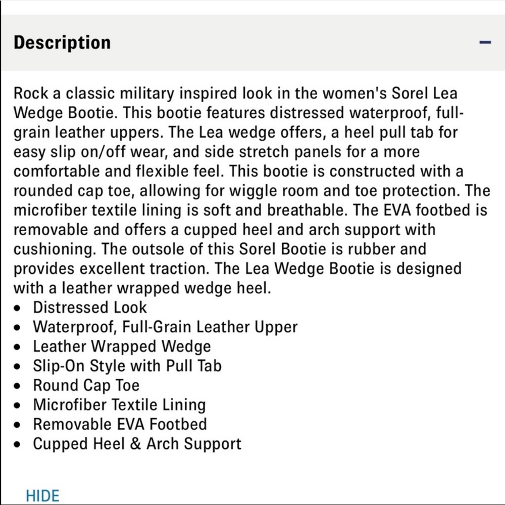 Sorel Lea Wedge Bootie In Black - image 6